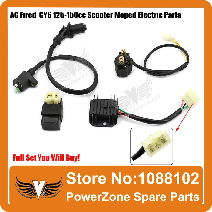 AC Fired  GY6 125-150cc Scooter Moped Electric Parts1.jpg