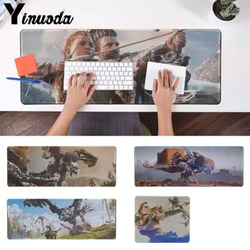 

Yinuoda Vintage Cool Horizon Zero Dawn Rubber PC Computer mousepad Gaming Player desk laptop Rubber Mouse Mat for dota 2 LOL CS