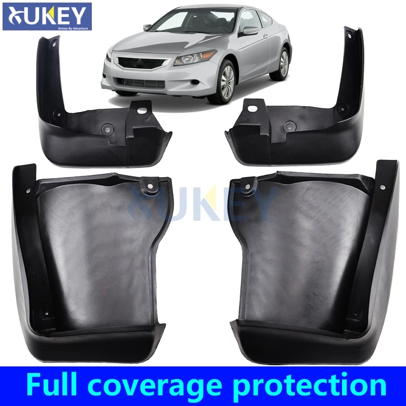 

Set Molded Mud Flaps For Honda Accord Sedan 2008-2012 Mudflaps Splash Guards Front Rear Mud Flap Mudguards Fender 2009 2010 2011