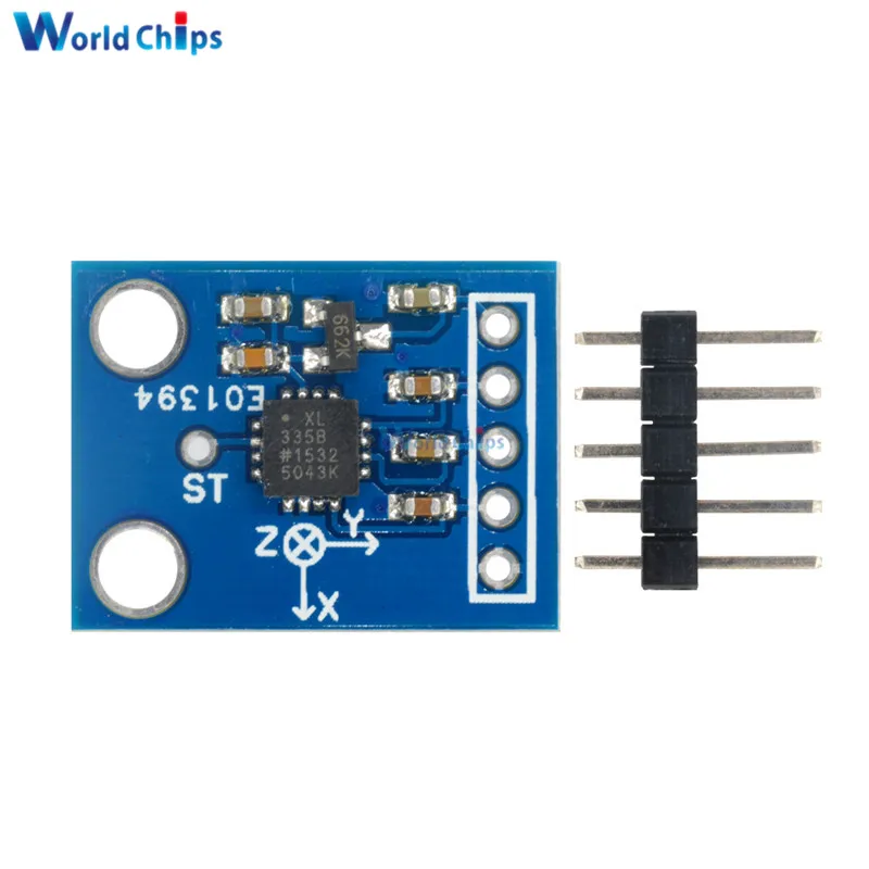 

GY-61 ADXL335 Three-axis Accelerometer Module Triaxial Acceleration Gravity Angle Sensor 100% Origin