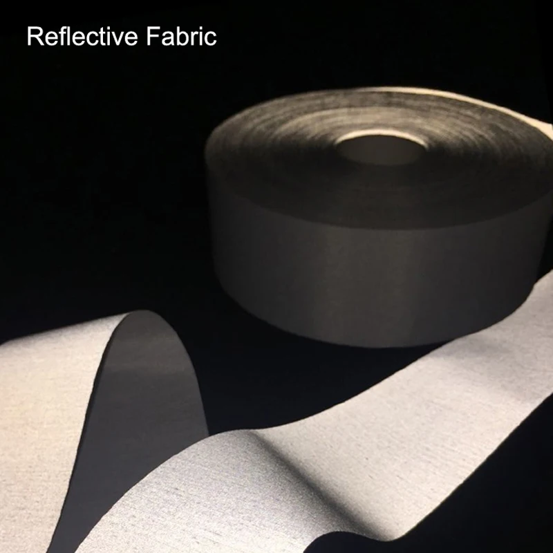 Safety Gray Reflex T/C Reflective Fabric sewing on Safety Gray Reflex T/C Reflective Fabric sewing on