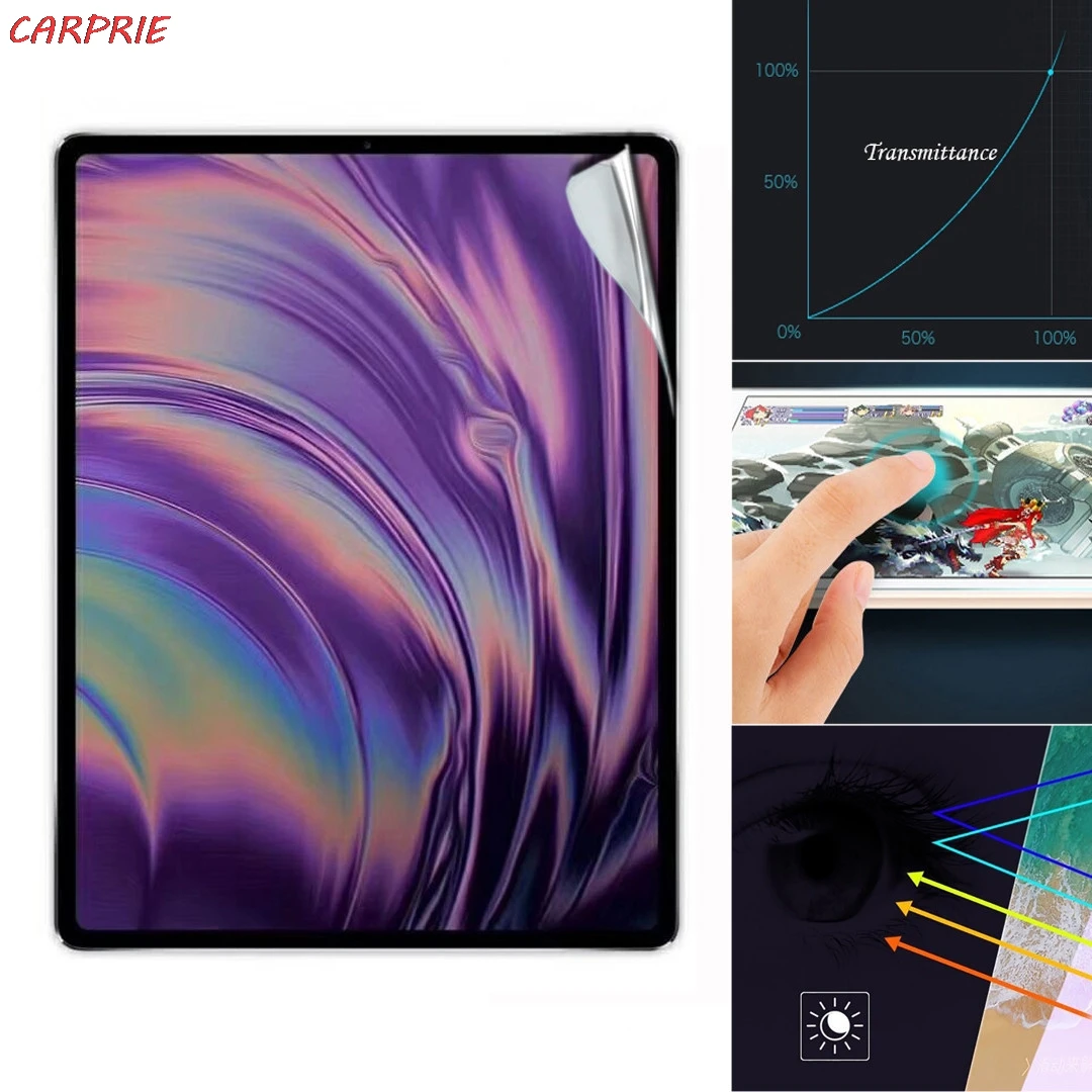 

CARPRIE Clear Soft Hydrogel Film TPU Screen Protector For Ipad Pro 12.9 inch 2018 Big Promotion Z30417