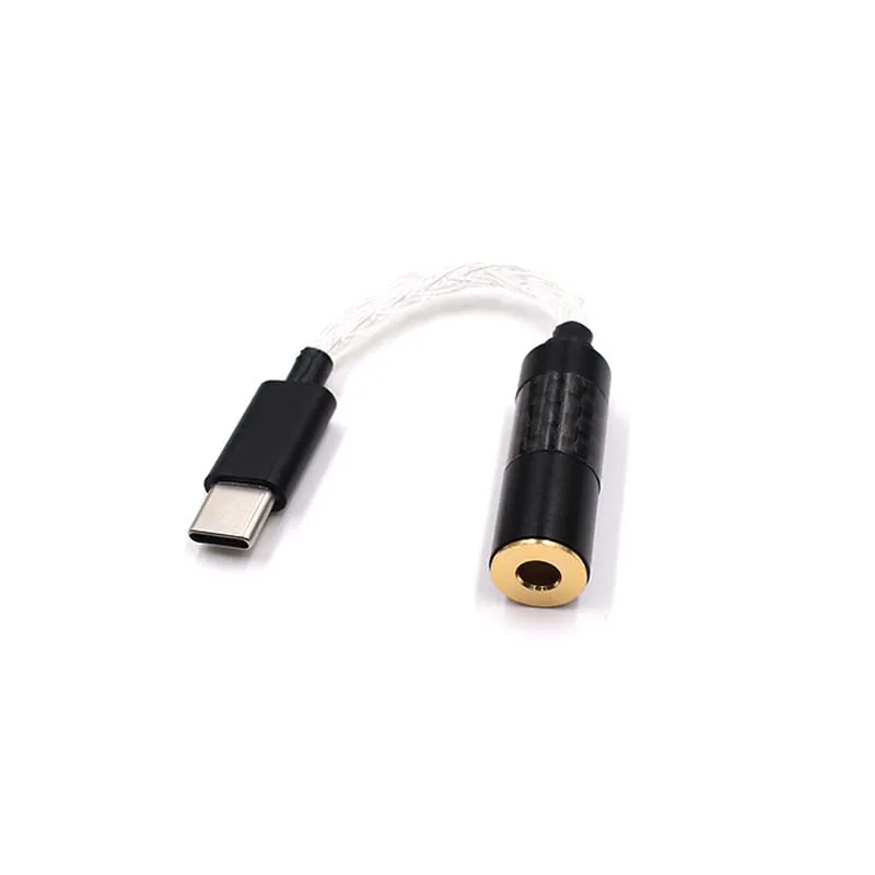 Адаптер для аудиозарядки USB Type C разъем наушников типа 3 5 мм 4 2 стерео с декодером Hi