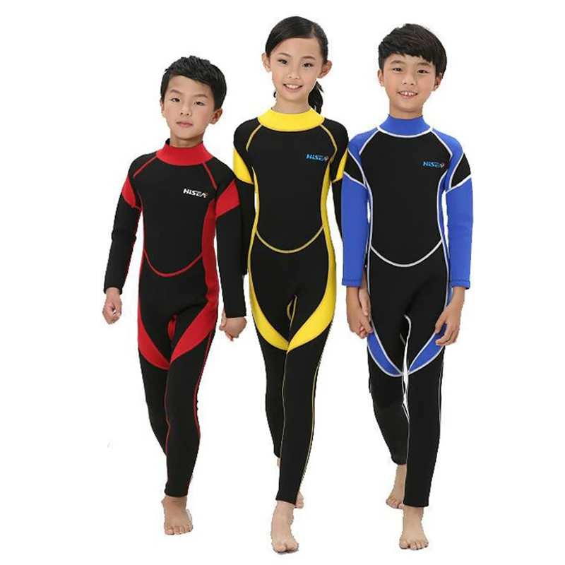 2.5MM Neoprene Children Wet Suits Scuba Diving Wet Suits Kids Swimwear