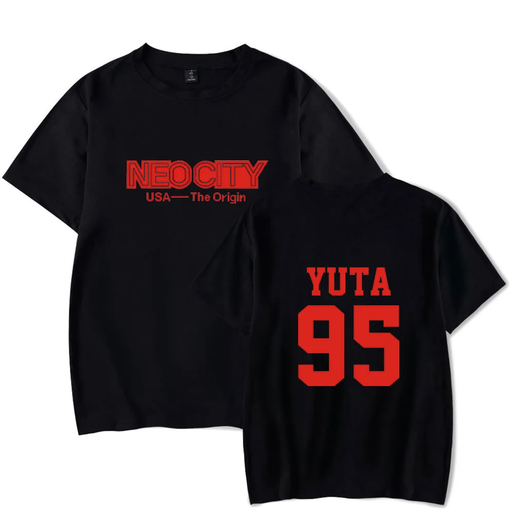 KPOP NCT127 футболка NCT U 127 новый альбом YUTA MARK JUNGWOO Корейская уличная одежда в стиле хип