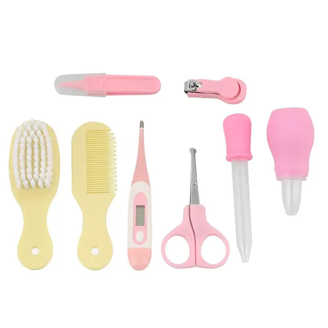 8Pcs Baby Healthcare Nail Care Clipper Set infant Convenient Baby Nail