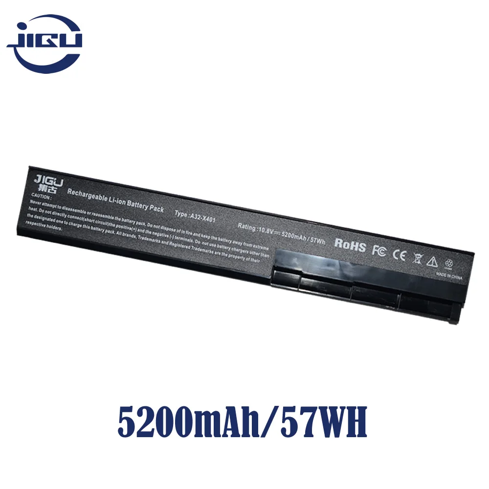 JIGU A31 X401 A32 A41 A42 Аккумулятор для ноутбука Asus F301 F401 F501 S301 S401 S501 X301 X501|laptop battery|battery for