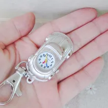 10 шт. Фирменная Новинка Мода Ключи цепи кольцо Карманный Подвеска кварцевые часы y1458 рождественской вечеринки подарок