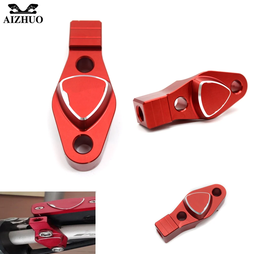 For DUCATI Monster 796 Monster695 Monster696 Monster795 Motorcycle Rearview mirror fixing code and Handle bar Clamp