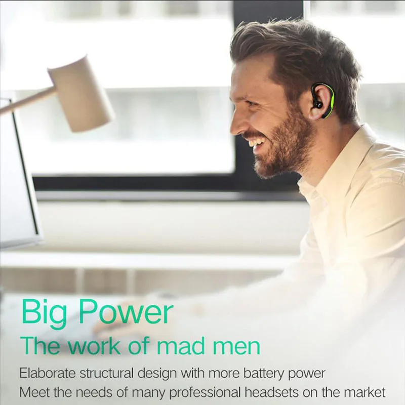 DAONO S1 IPX7 Водонепроницаемый Bluetooth наушники гарнитуры беспроводной громкой связи HD