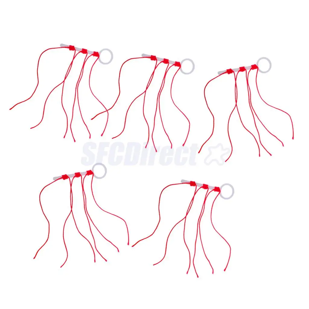 6pcs Slip Knot Looper Bobber Stops Fishing Tackle Tool for Rock Fishing