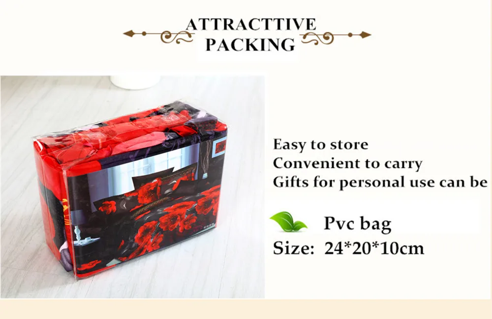 hot sale Home textile,Reactive Print 4Pcs Quilt Cover Bed sheet Pillowcase,King Queen size (5)