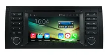 Quad Core Android 5.1 1024×600 HD Capacitive Touch Screen Car DVD for BMW E39 E53 Wifi Bluetooth Radio Canbus