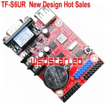 TF TF-S6UR USB+ последовательный порт светодиодный контроллер 1280*16 1* HUB08& 2* HUB12 одиночный и двойной цвет светодиодный контроллер карты