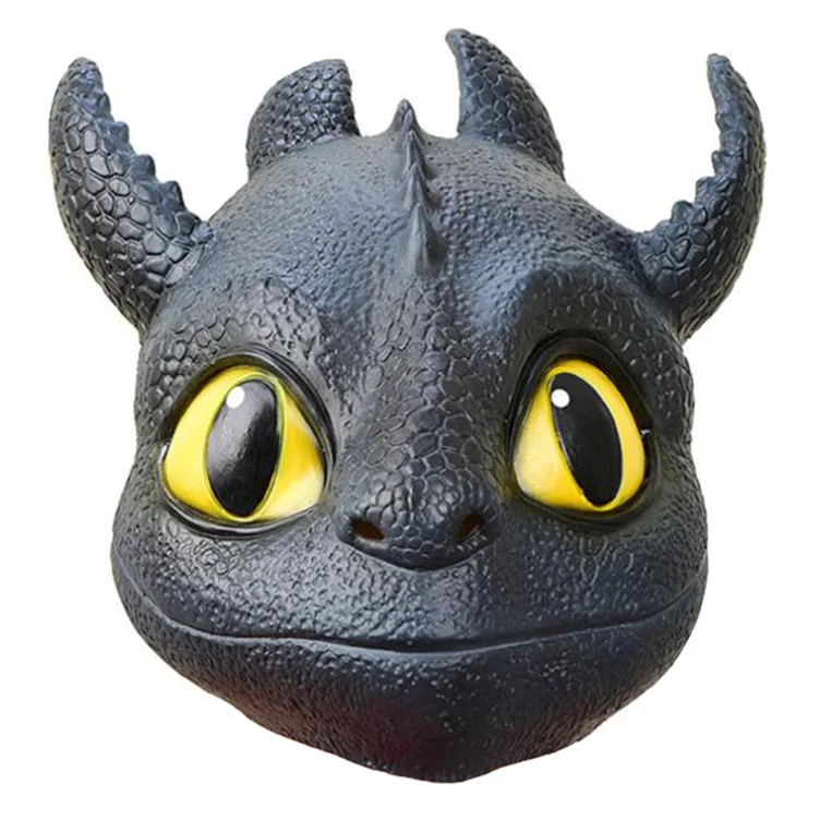 How To Train Your Dragon Night Fury Cosplay Mask The Hidden World Toothless Masks Adult Carnival Party Helmet Action Figures Toy How To Train Your Dragon Night Fury Cosplay Mask The Hidden World Toothless Masks Adult Carnival Party Helmet Action Figures Toy