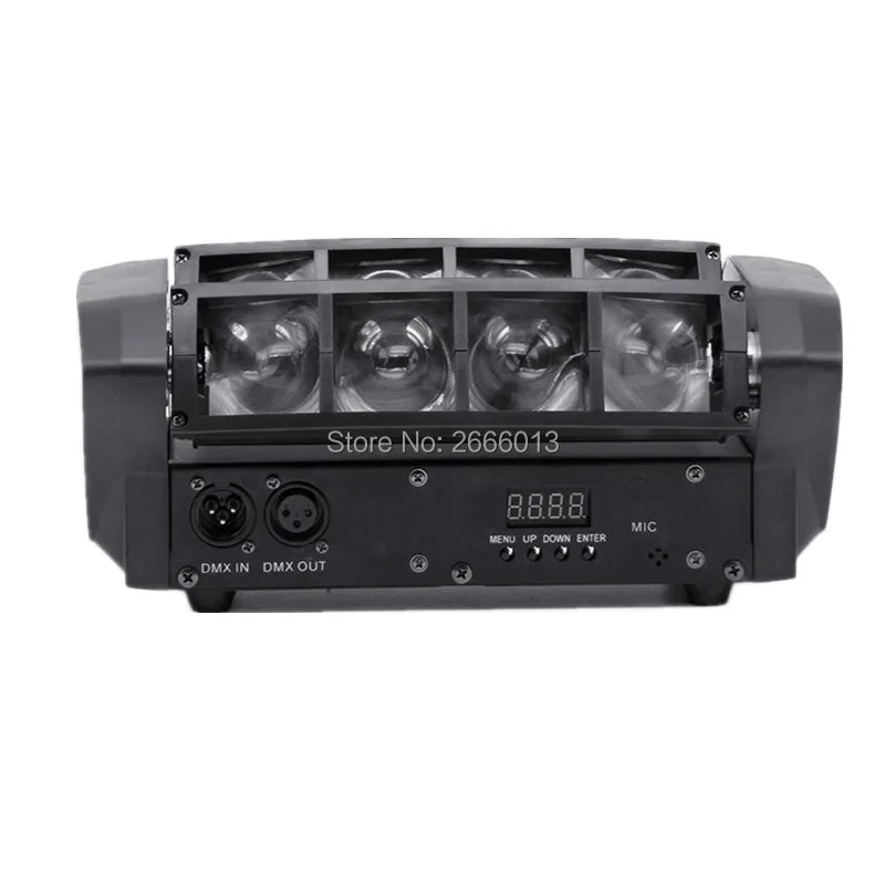 

Best Quality Mini LED Spider Light RGBW LED Beam Light/DMX 512 Stage Effect Lighting /Sound Control Disco DJ Home Party LED Lamp