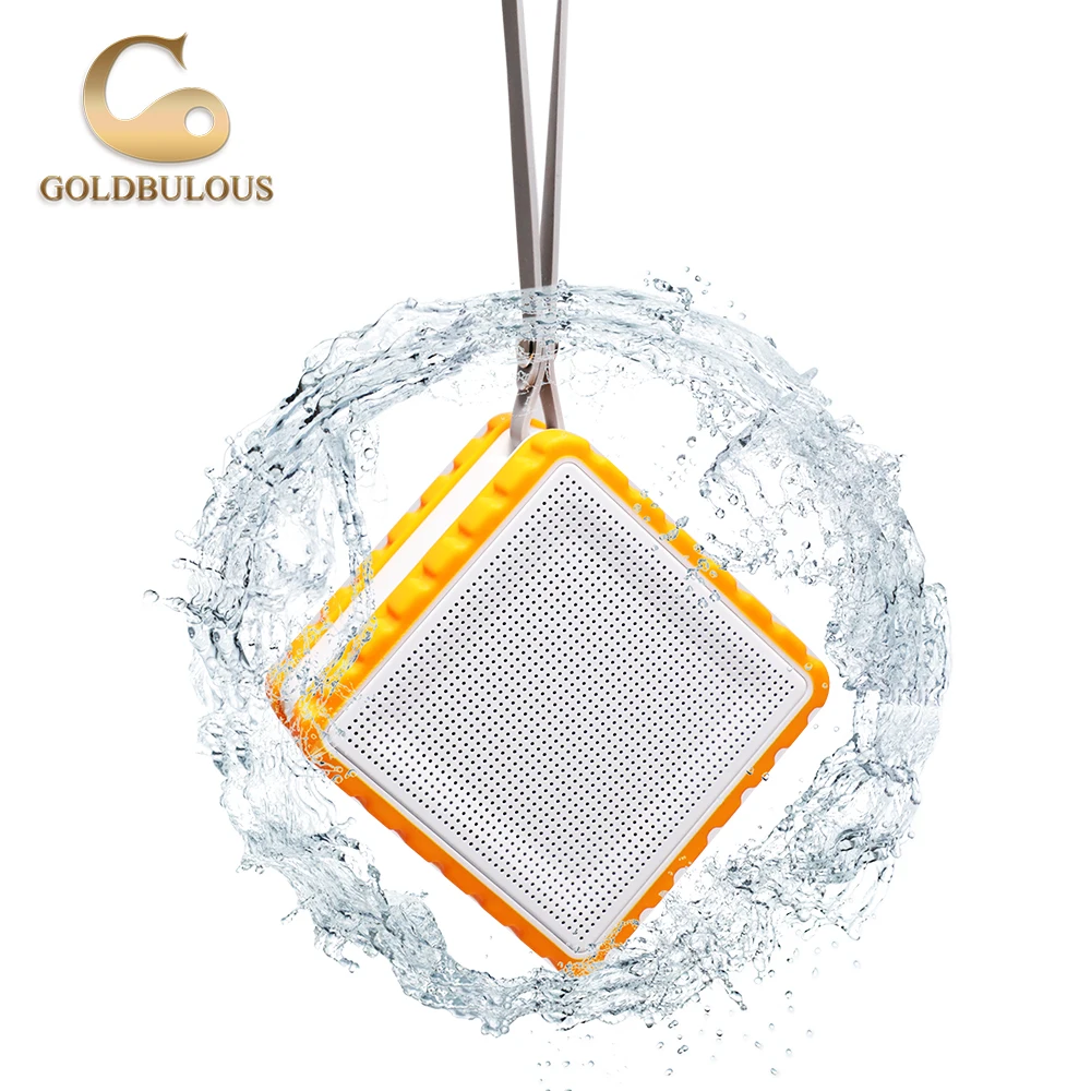 Goldbulous GB1730 переносной беспроводной динамик водонепроницаемый IPX66 с Handsfree Power Bank