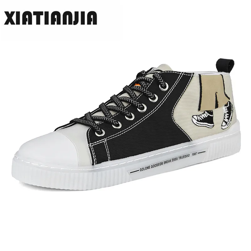 

New Men's Sneakers Casual Shoes Lac-up Men Shoes Lightweight Comfortable Breathable Walking Male canvas Shoes Sapatos masculinos