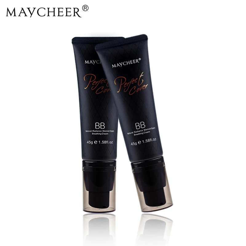 

MAYCHEER BB Cream Makeup Face Base Liquid Foundation Make Up Concealer Moisturizing Whitening Cosmetics