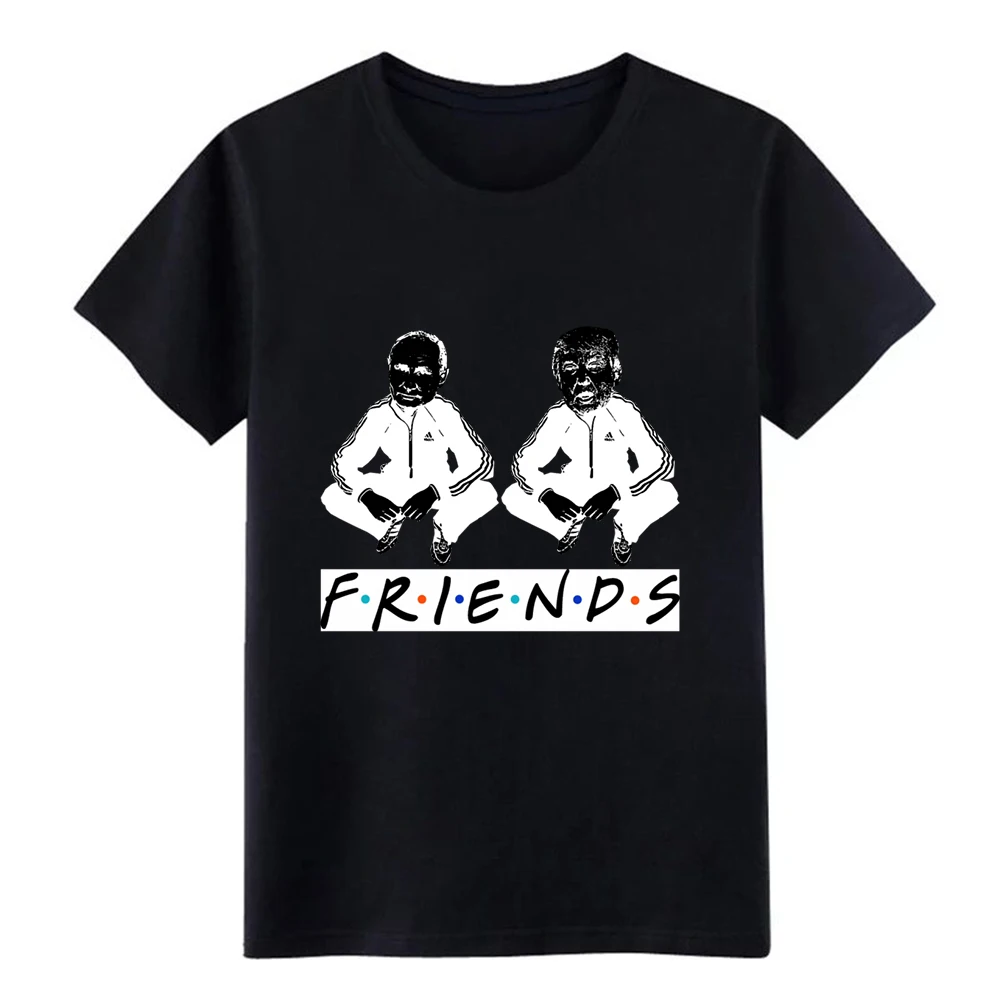 

Men's Vladimir Putin Donald Trump Friends t shirt Designs tee shirt S-XXXL Outfit Gift Funny Casual Summer Style slim shirt