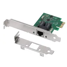 PCI Express Gigabit Ethernet сетевой карты 10/100/1000 Мбит/с PCIe RJ45 сетевой адаптер карты контроллера для настольных ПК