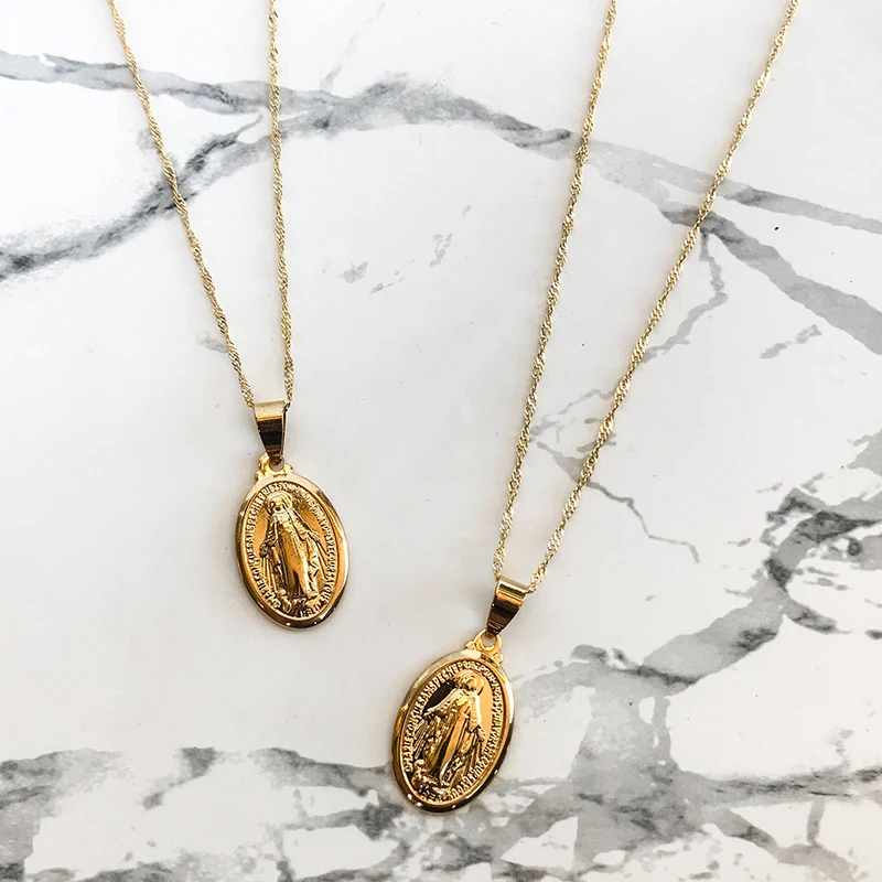 Long Medallion Necklace Store, 50% OFF 