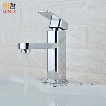 Смеситель горячей и холодной кран раковина умывальник поднял с одним отверстием на сцене под смеситель для раковины