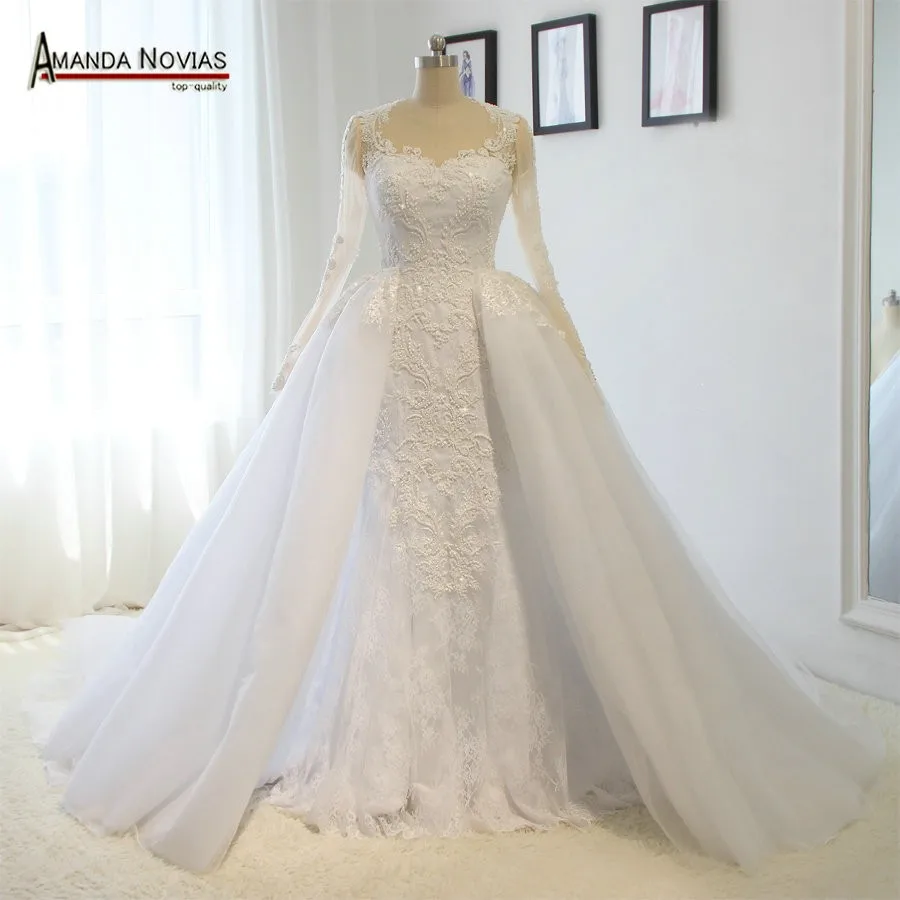 Свадебное платье vestido noiva горячая Распродажа Amanda Novias реальные фотографии свадебное платье es