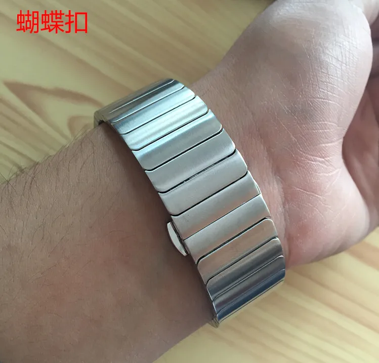 Ремешок из нержавеющей стали, соединяющий ремешок браслета для iwatch для Apple watch band 42 мм 38 мм 40 мм 44 мм loop Series 4& 3& 2& 1series 5