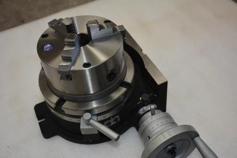 Hv4 Rotary Table Indexing Head Vertical Horizontal Indexing Plate With