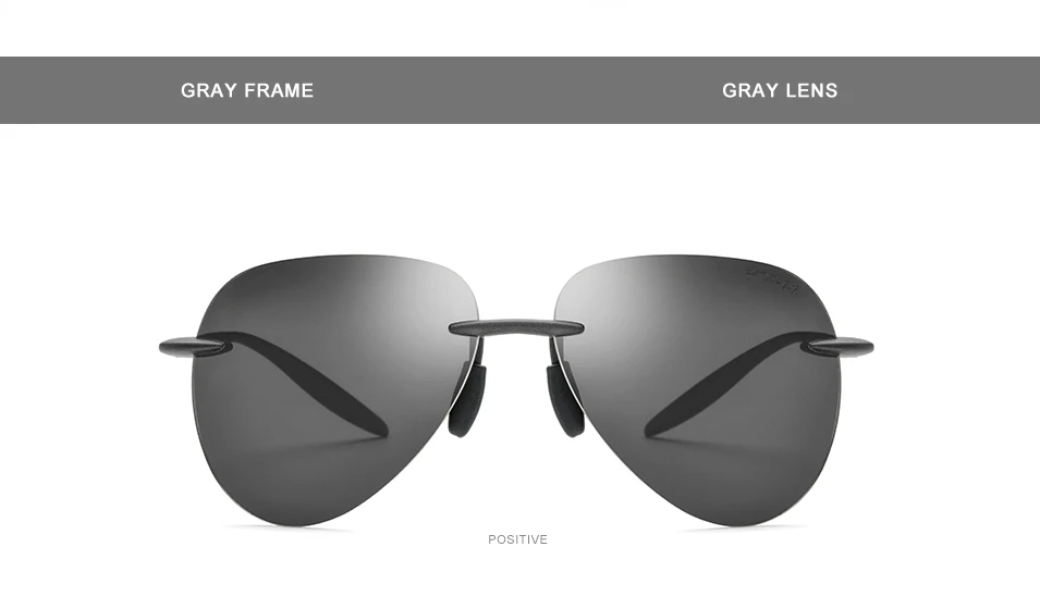 Ultem TR90 поляризационные солнцезащитные очки без оправы мужские ультралегкие новые высококачественные солнцезащитные очки для женщин с нейлоновыми линзами
