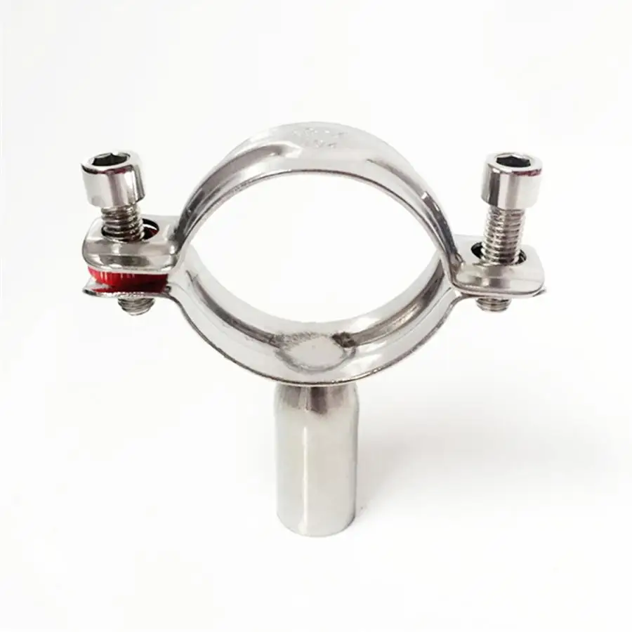 32 34mm 1 1/4" 32mm Pipe Hanger Bracket Clamp Support Clip 304