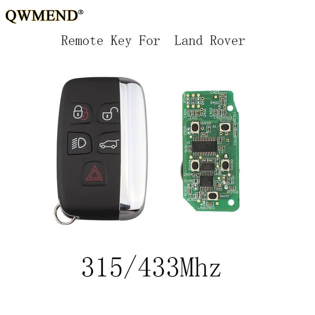 Car Remote Key >> Qwmend 433 315mhz Keyless Entry Car Remote Key Diy For Land Rover Car Remote Key >> Qwmend 433 315mhz Keyless Entry Car Remote Key Diy For Land Rover