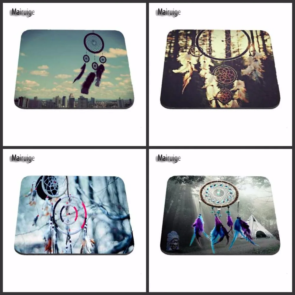 

Mairuige New Personalized Gaming Mousepad Dream Catcher Design Anti-slip Computer Mouse Pad Mat Best Durable Mousemats