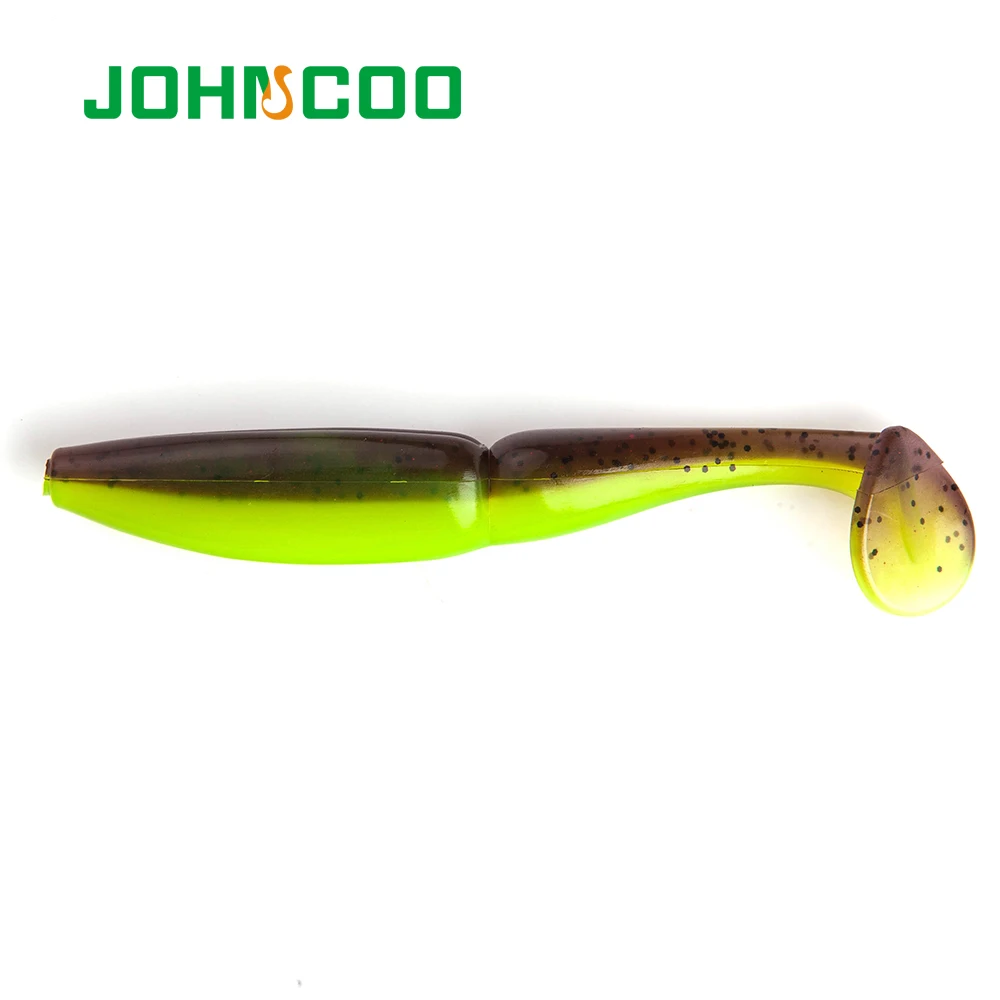 JOHNCOO приманки для рыбалки мягкие 85 мм 110 Easy Shiner от свимбейт в форме червя один Шад