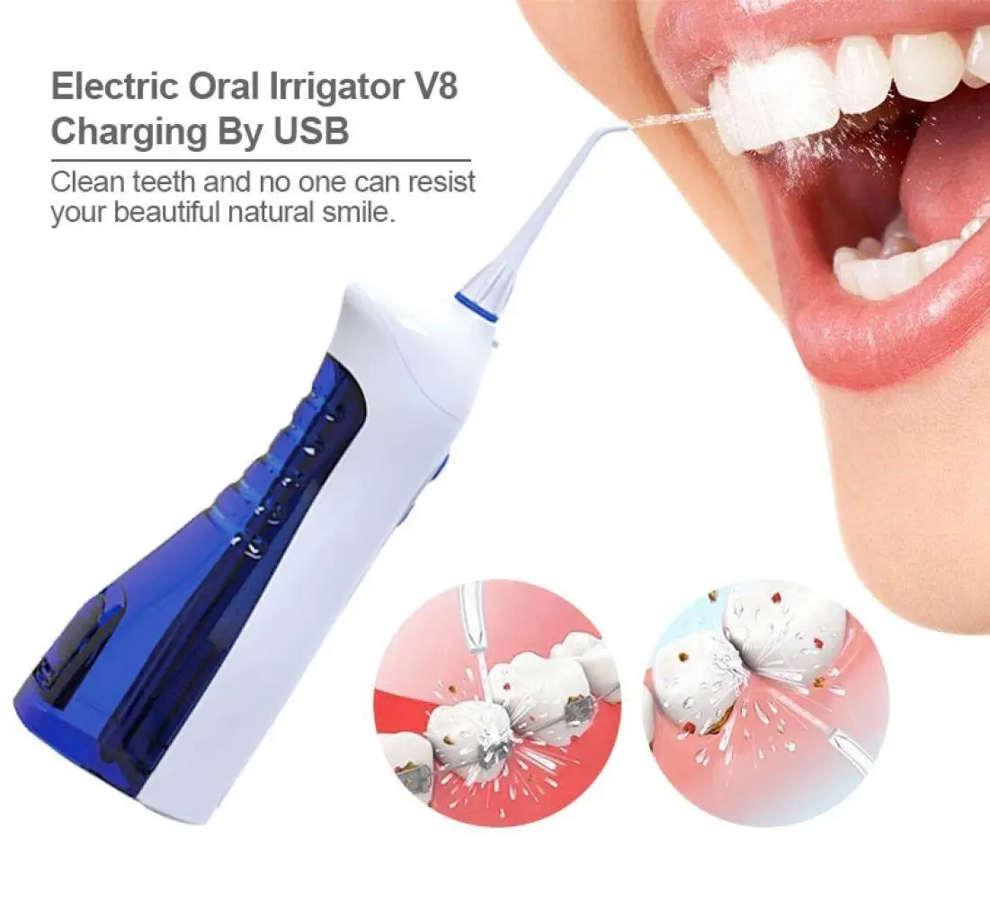 

New Portable Family Use Electric Rechargeable Water Flosser Teeth Oral Irrigator Water Flosser Dental Floss