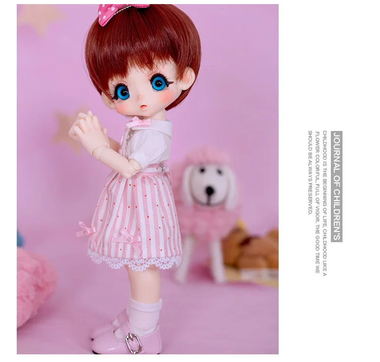 BJD одежда Kinoko Juice 1/6 YF6-361 BJD SD милое платье красивая кукла наряд OUENEIFS аксессуары