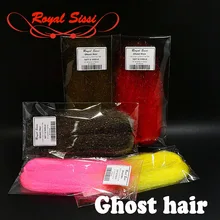 10 optional farben geister haar fliegen binden feine transluzenten synthetische haar hoch mobile binden material für flügel, schwänze und körper