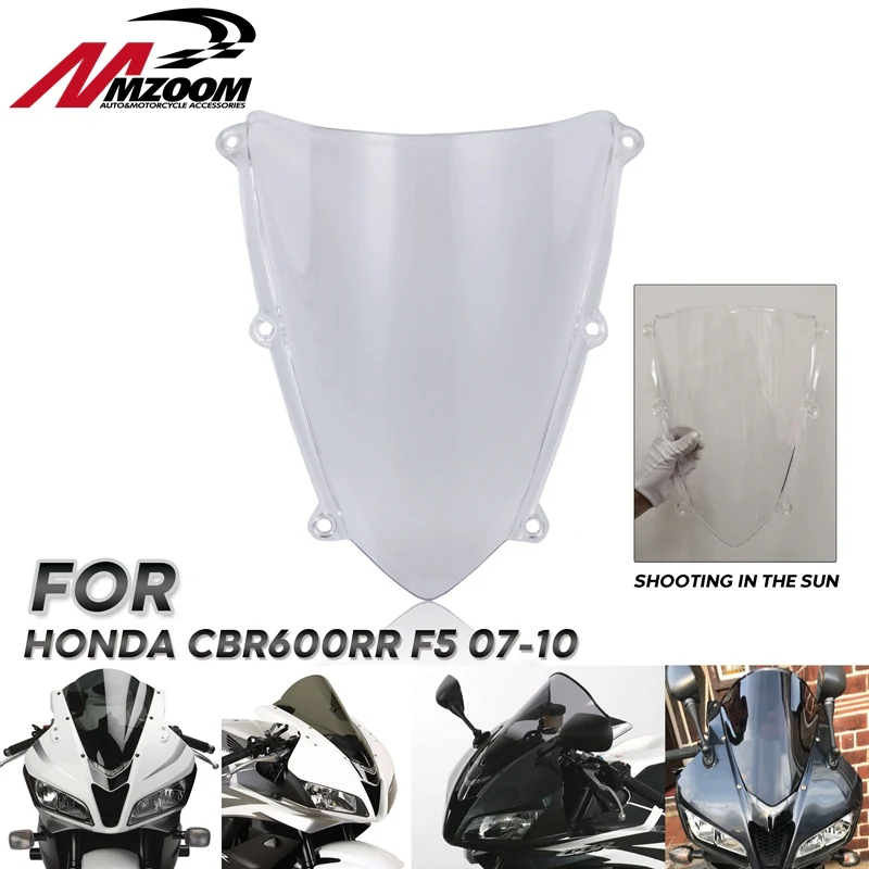 

Motorcycle Double Bubble windscreen windshield Screen for Honda CBR600RR F5 CBR 600 RR 2007 2008 2009 2010 2011 2012