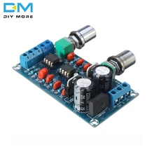 Circuito do processo do subwoofer da placa ne5532 do filtro da passagem baixa para o dobro duplo 9v da c.a. do módulo da placa do amplificador-15v