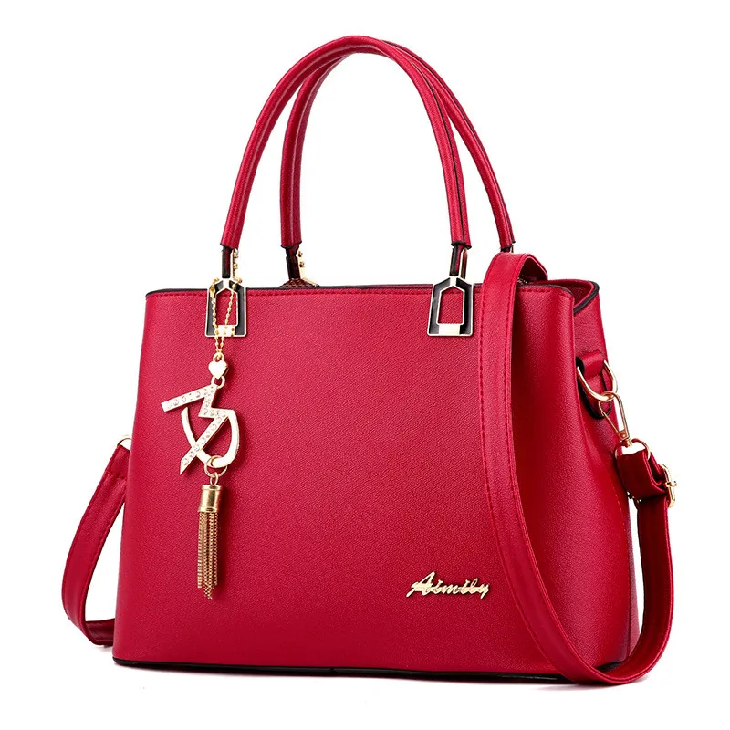 

Huasign Fashion Women Leather Bag Handbags Women Famous Designer Women Leather Handbags Luxury Ladies Shoulder Bag