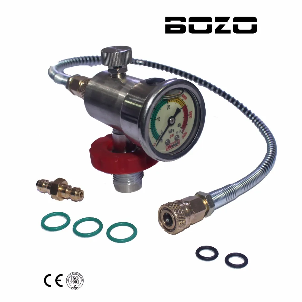 PCP Scuba Diving Valve CO2 Filling Station Valve 40mm Gauge for CF