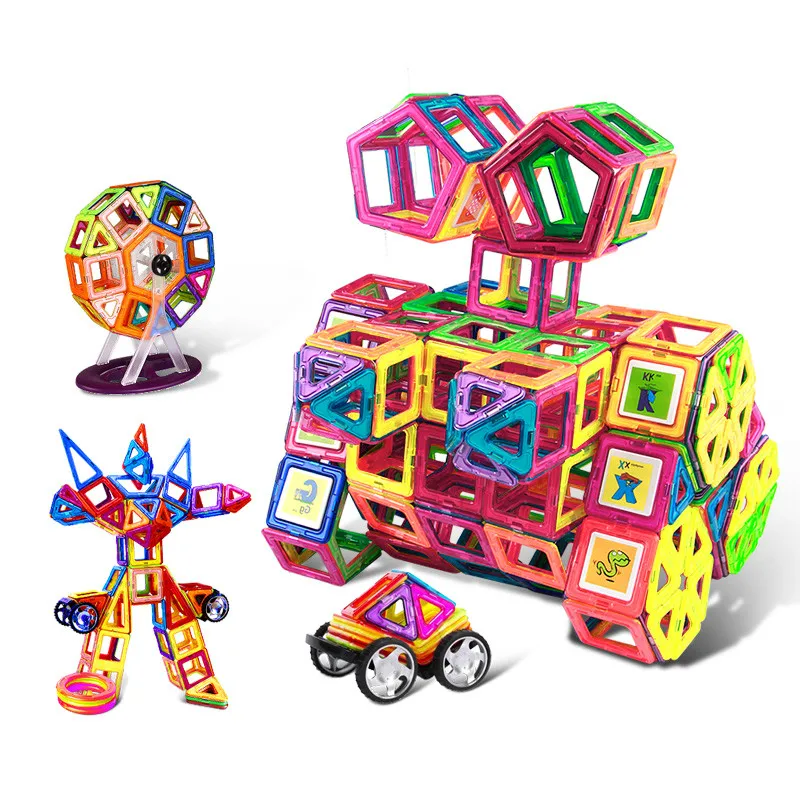Мини Магнитный конструктор, конструктор, модель и строительные пластиковые магнитные блоки, развивающие игрушки для детей, подарок