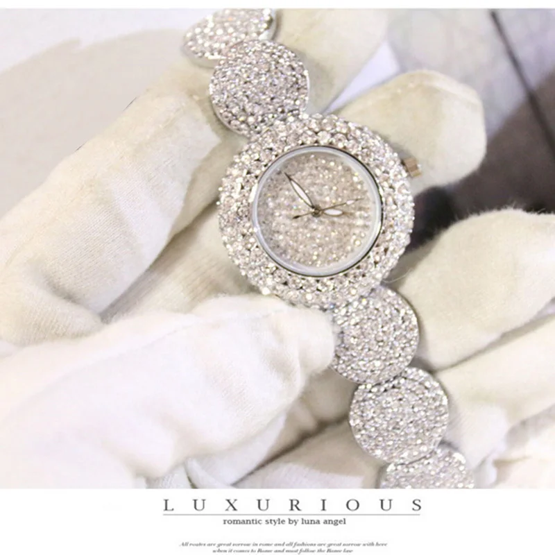Online Orologi Da donna di Lusso Diamante Montre Famosa Elegante Braccialetto Vestono Orologi Da Donna Orologio Da Polso Relógios Femininos saat ZDJ021