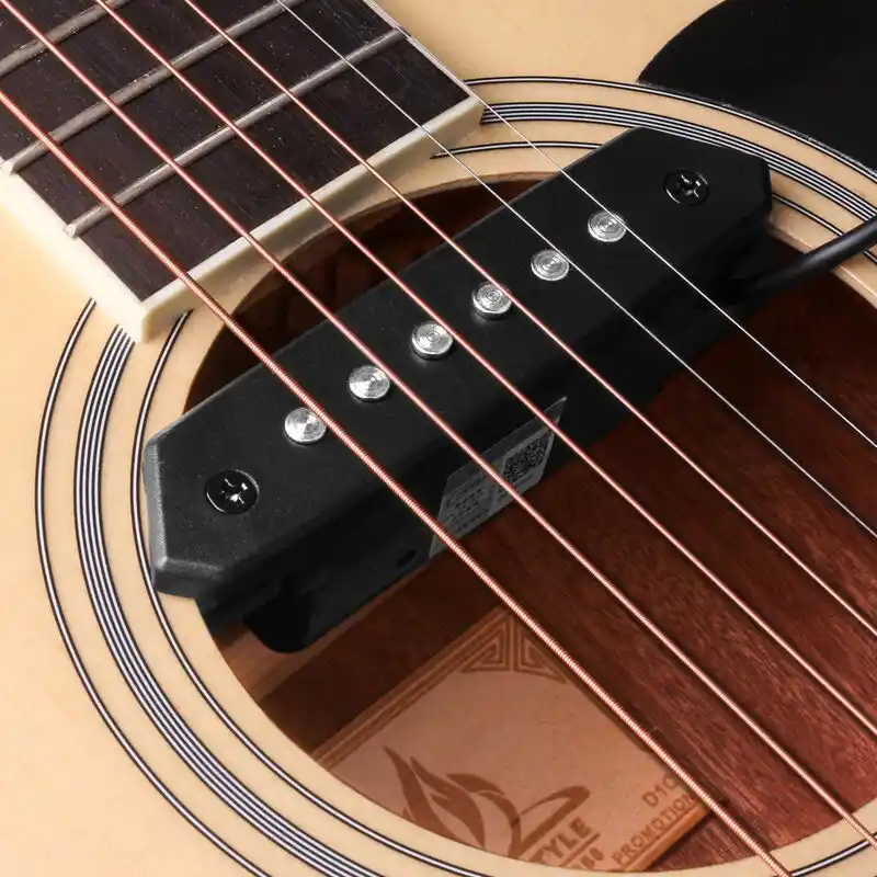 Preamp And Pickup Acoustic Guitar - New Top Quality Preamp System A 710 Pickup With Piezo Avoid Opening For 39 42 Inch Acoustic Guitar Bass Guitar Parts Accessories Guitar Parts Bass Guitar Partspickup System Aliexpress