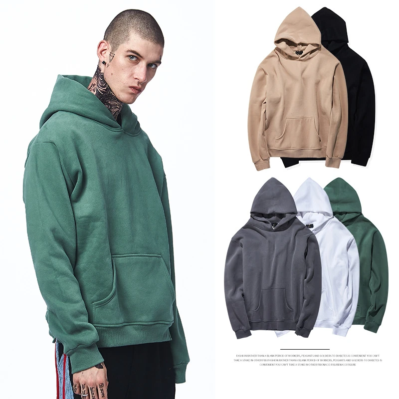 2018 moda hoodies ropa Hombre Sudaderas Hombre Hop sólido polar Sudadera con capucha pulóver DropShip Streetwear hombre|Sudaderas con capucha y sudaderas| - AliExpress