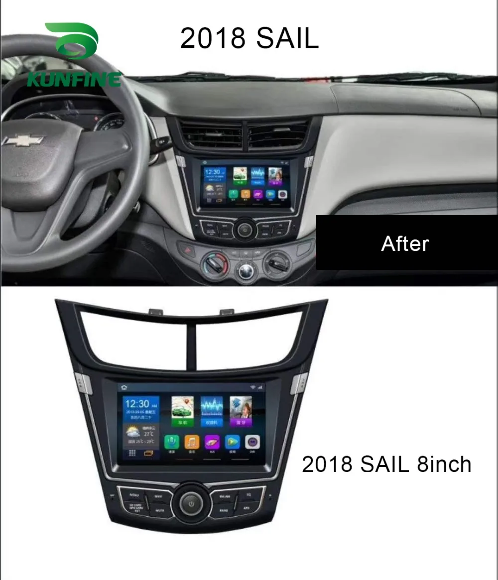 

Quad Core 1024*600 Android 6.0 Car DVD GPS Navigation Player Deckless Car Stereo for Chevrolet SAIL 2015 2016 2017 2018 Headunit