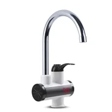 3000 Вт Электрический кран мгновенный проточный Электрический водонагреватель кран кухонный светодиодный температурный дисплей