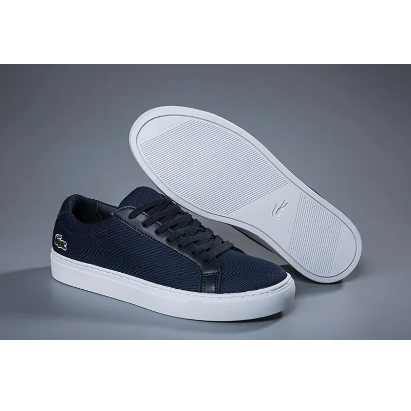 Lacostelegend shoes men Skateboarding Classical Breathable Mesh leather sneakers casual zapatillas Lacostelegend hombre EU36-45