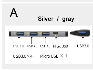 Ugreen Thunderbolt 3 USB adapter C to 3.0 HUB reader micro USB power port pd3.0 charging port Ugreen Thunderbolt 3 USB adapter C to 3.0 HUB reader micro USB power port pd3.0 charging port